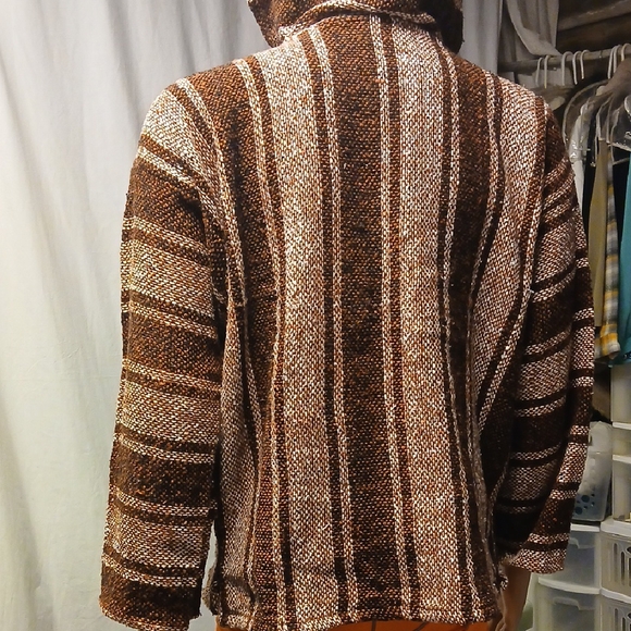 Brown and Cream Utility Jacket - Picture 7 of 8